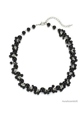 Handcrafted Pearl Choker Necklace Lobster Clasp 16"